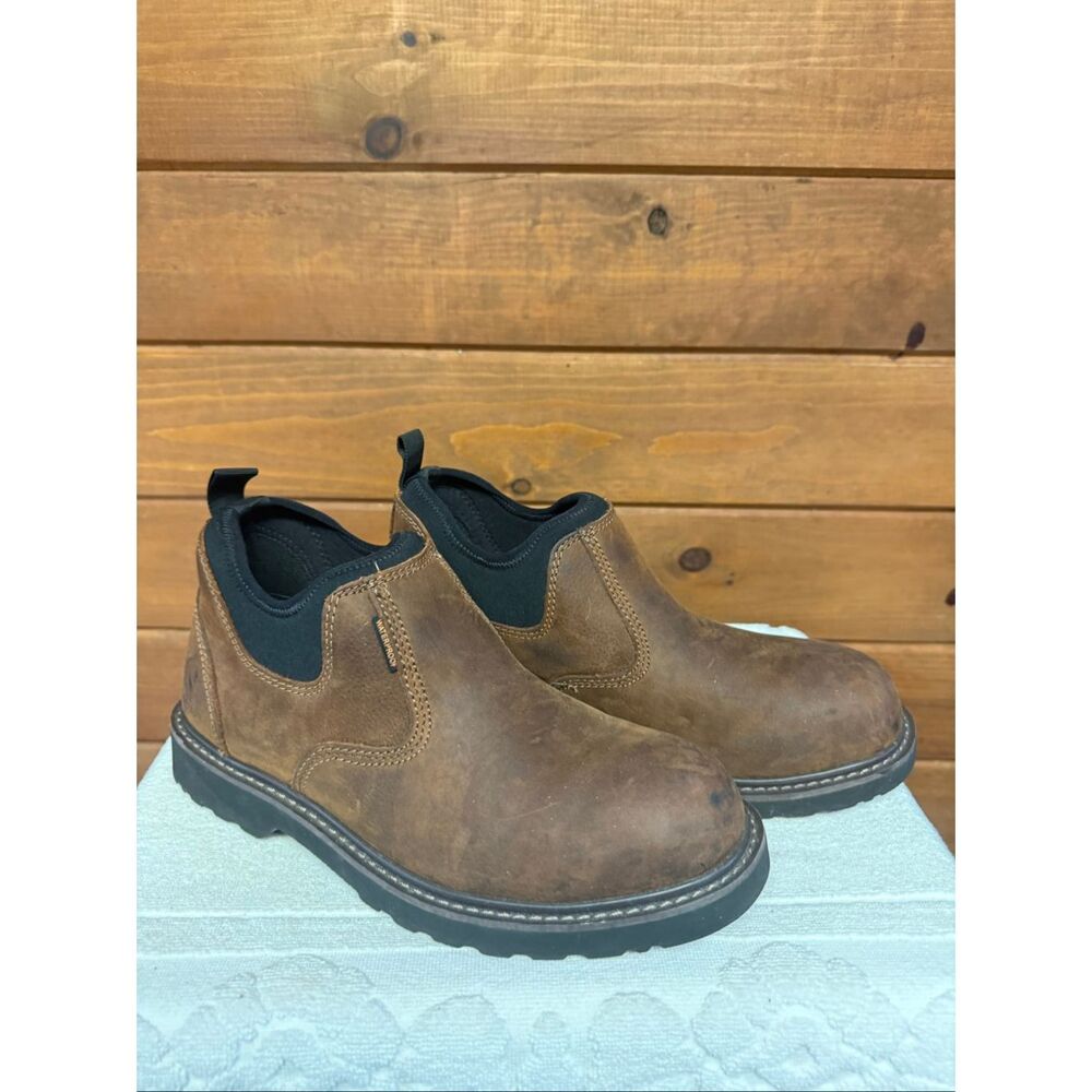Carhartt Men's Romeo Waterproof Soft Toe Work Shoe CMS4190 Sz 8.5